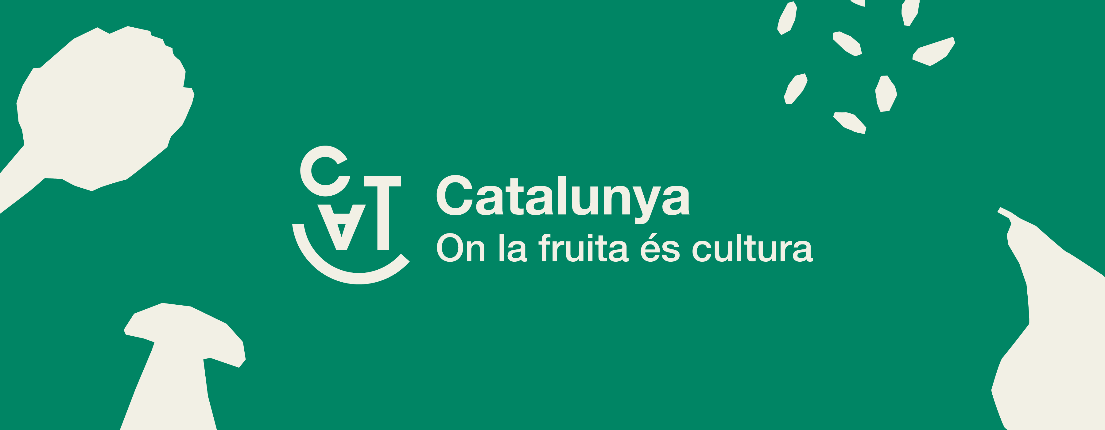 Identidad visual fruta Catalunya, on el menjar és cultura por monsieur madame